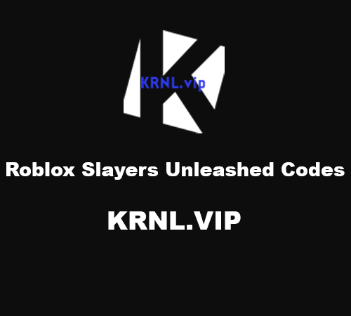 Roblox Slayers Unleashed Codes