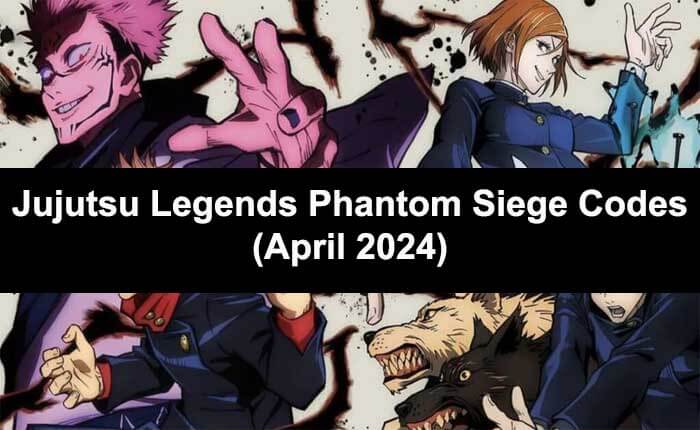 Jujutsu Legends Phantom Siege Codes (February 2025)