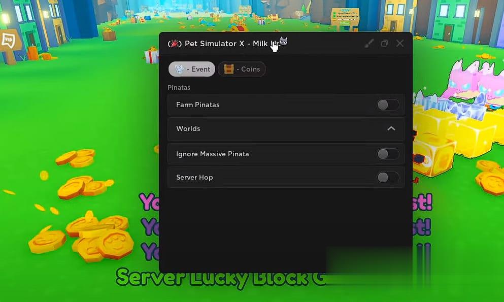 Pet Simulator X: Server Hop, Auto Farm & More Script Download 100% Free (November 2024