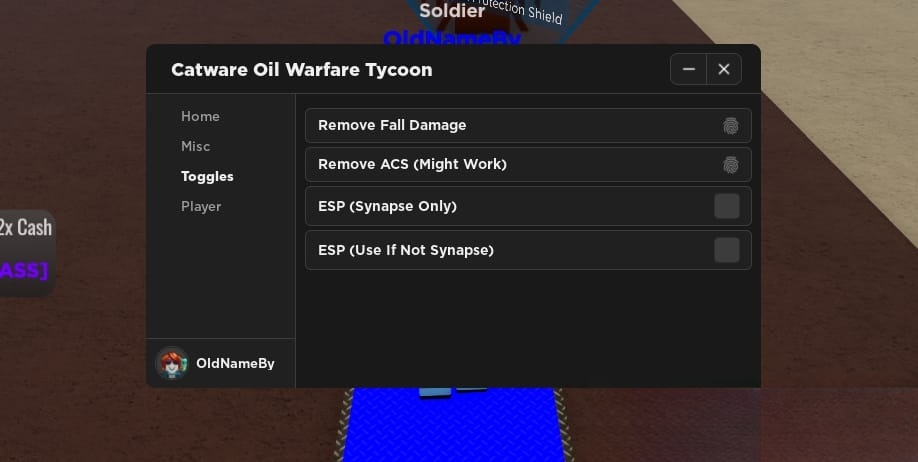 War Tycoon: Capture Flag, Teleporter, Remove Fall Damage Script